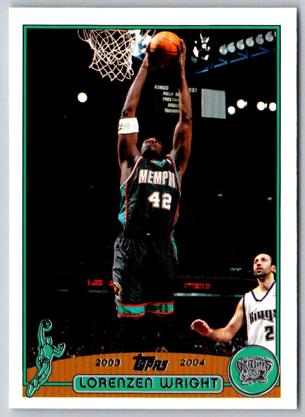 2003 Topps Collection Lorenzen Wright #123