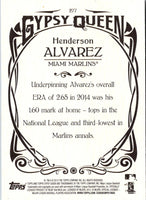 2015 Topps Gypsy Queen Henderson Alvarez #277