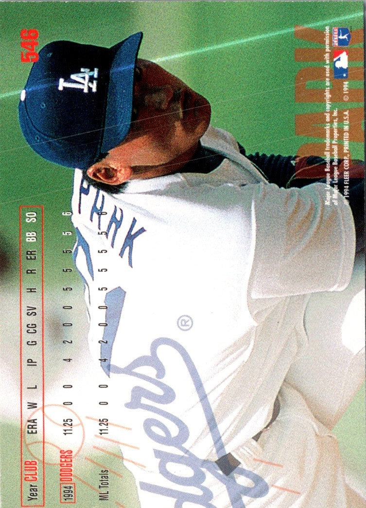 1995 Fleer Chan Ho Park