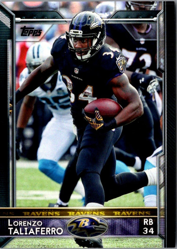 2015 Topps Lorenzo Taliaferro #91