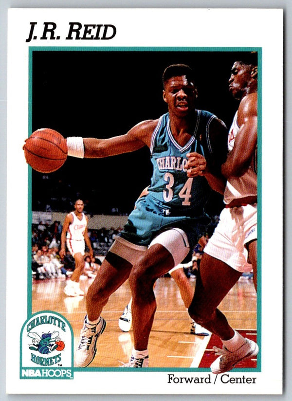 1991 Hoops J.R. Reid #24