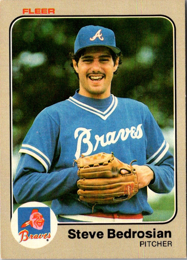 1983 Fleer Steve Bedrosian #129