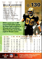 2002 Ultra Willie Jackson #130