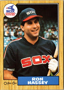 1987 O-Pee-Chee Ron Hassey