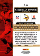 2013 Panini Absolute Christian Ponder