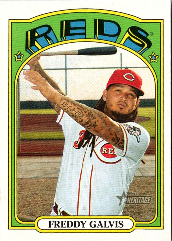 2021 Topps Heritage Freddy Galvis #283