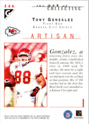 2000 Topps Gallery Tony Gonzalez