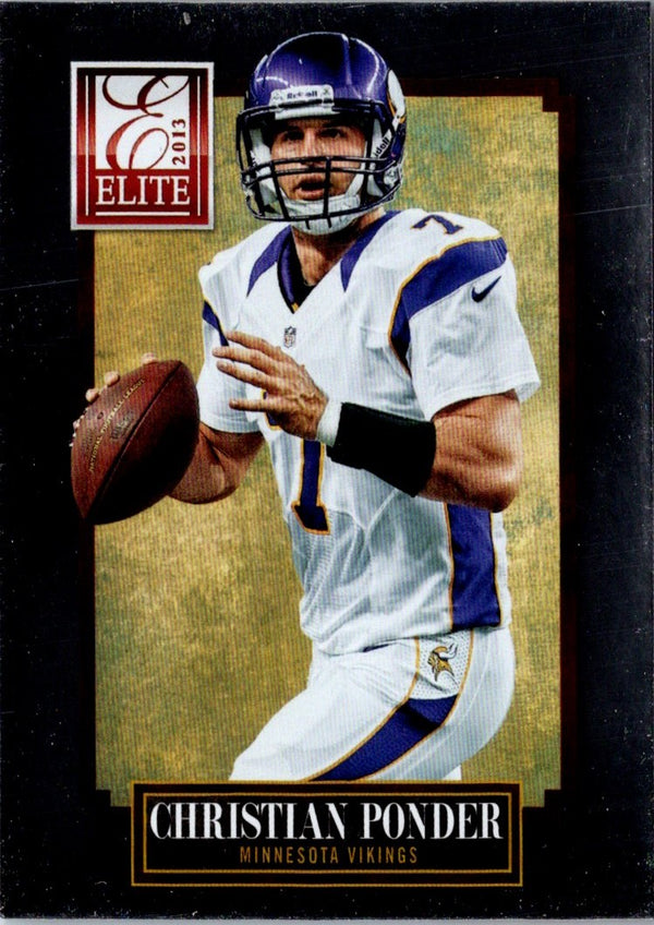 2013 Panini Absolute Christian Ponder #55