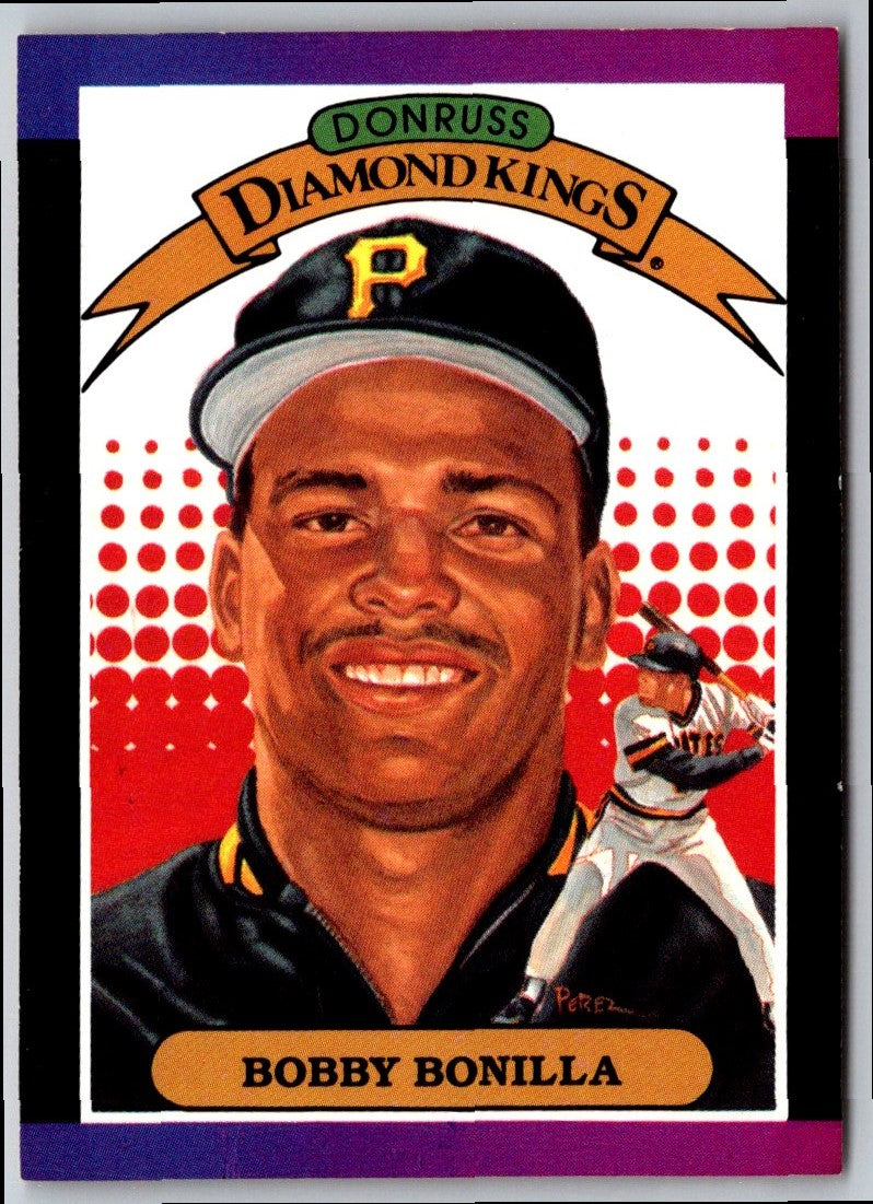 1989 Donruss Diamond  Kings Bobby Bonilla