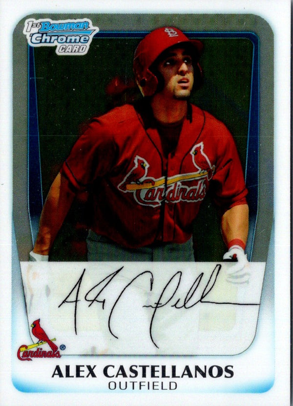 2011 Bowman Chrome Prospects Alex Castellanos #BCP13