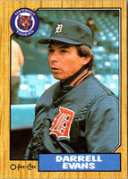 1987 O-Pee-Chee Darrell Evans #265