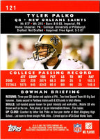2007 Topps Draft Picks & Prospects Tyler Palko #121 Rookie
