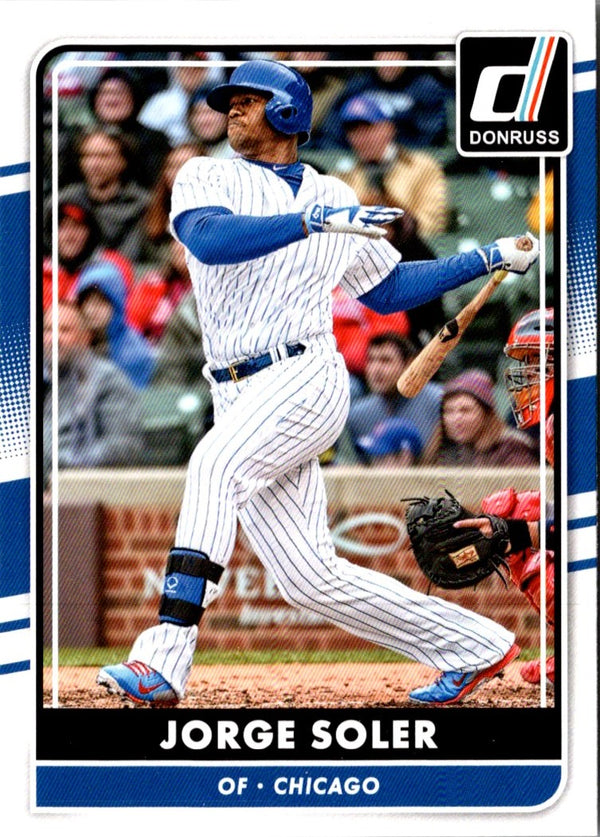 2016 Donruss Jorge Soler #167