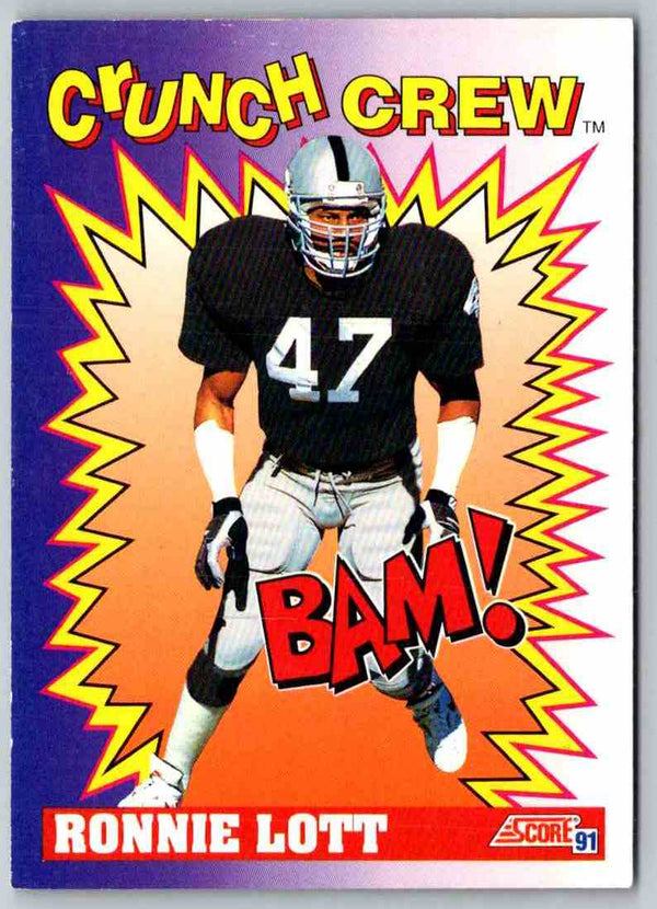 1991 Score Ronnie Lott #651