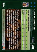 2007 Topps Lofa Tatupu #281