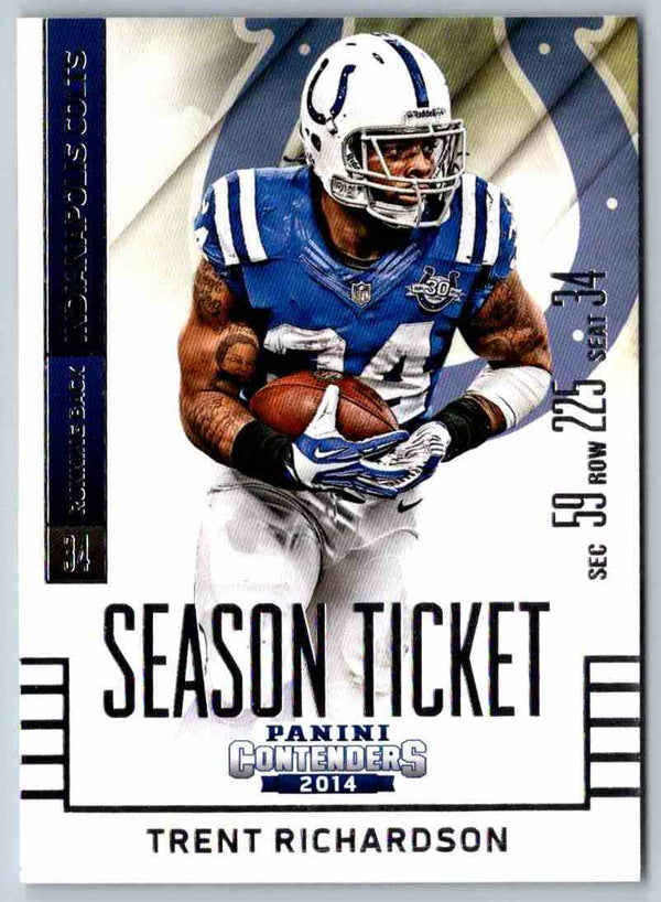 2016 Contenders Trent Richardson #33