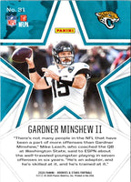 2020 Panini Gardner Minshew II #15