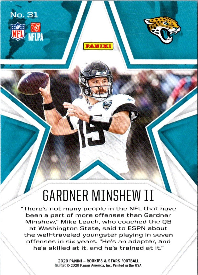 2020 Panini Gardner Minshew II