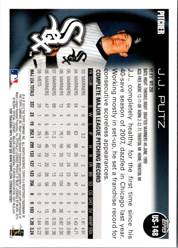 2010 Topps Update J.J. Putz