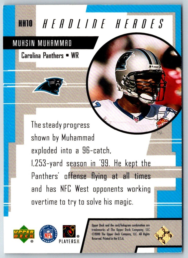 2000 Upper Deck Muhsin Muhammad