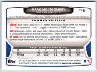 2014 Bowman Mark Montgomery #TP-35