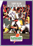1992 Minnesota Vikings Police Terry Allen