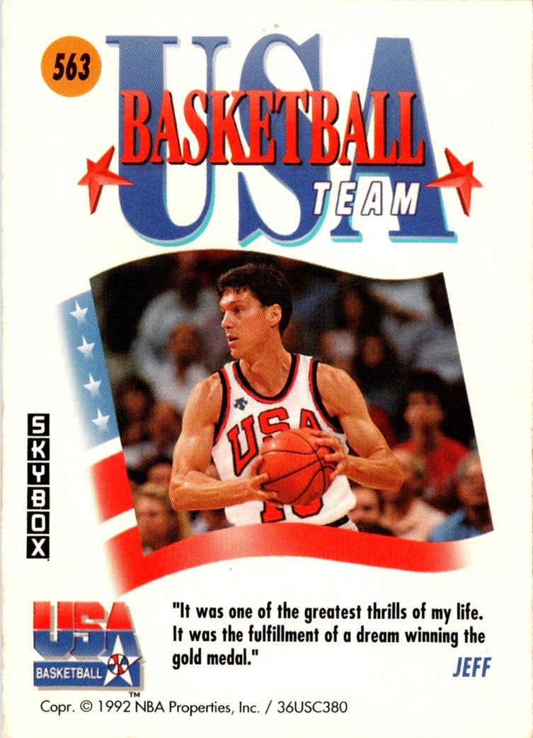 1991 SkyBox Jeff Turner