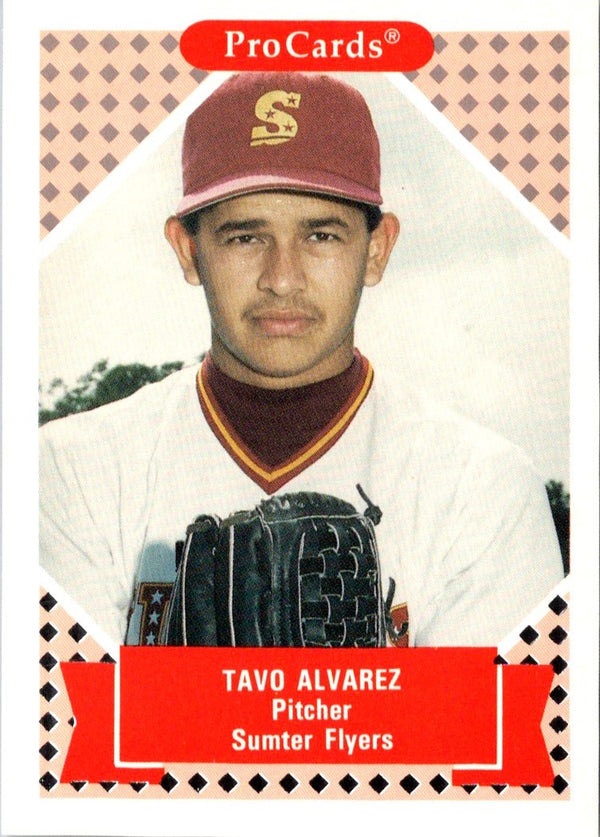 1991 ProCards Tomorrow's Heroes Tavo Alvarez #267