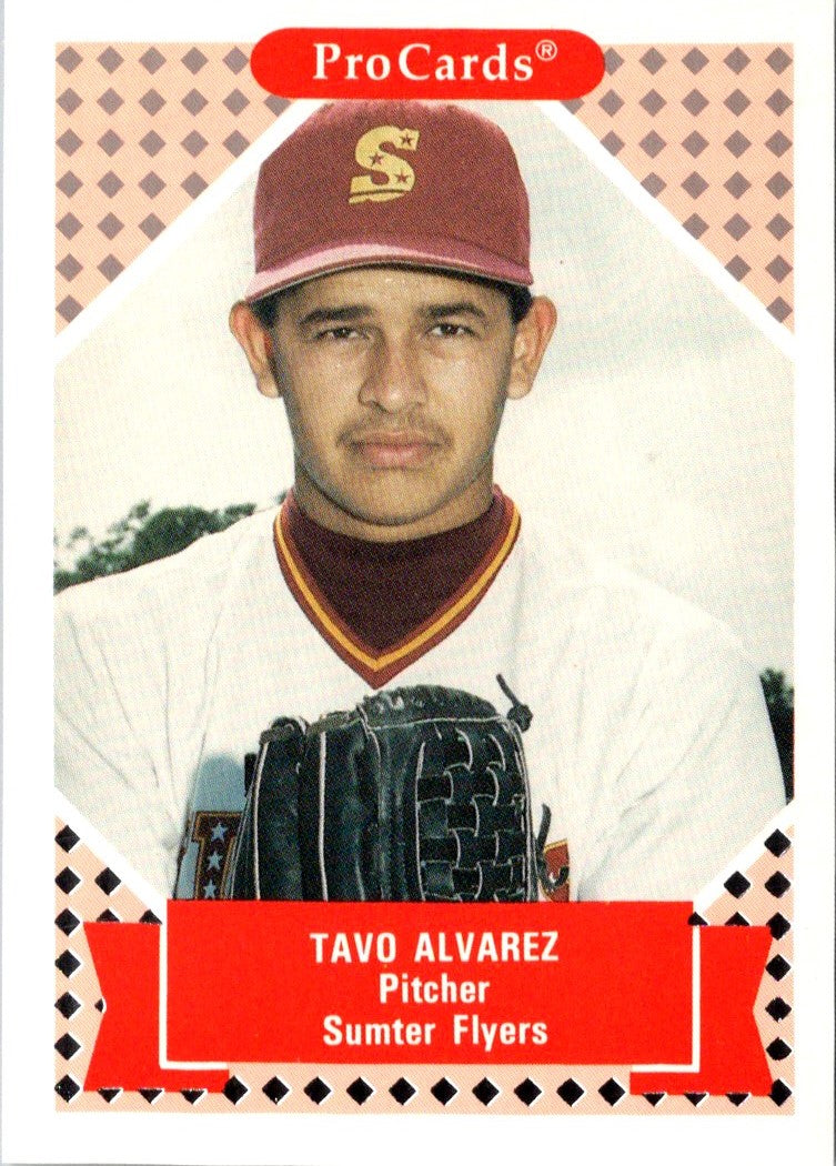 1991 ProCards Tomorrow's Heroes Tavo Alvarez