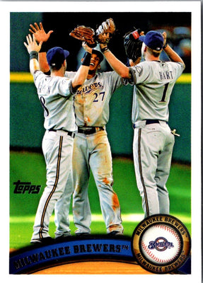 2011 Topps Milwaukee Brewers #187