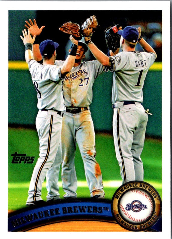 2011 Topps Milwaukee Brewers #187