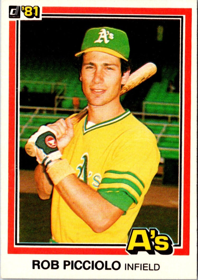 1981 Donruss Bob Picciolo