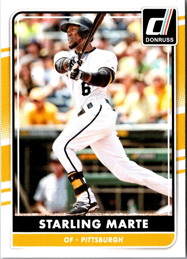 2016 Donruss Starling Marte #75