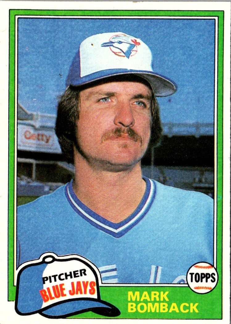 1981 Topps Traded Mark Bomback