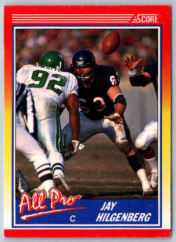 1990 Score Jay Hilgenberg #583