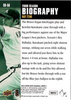 2010 Upper Deck Season Biography Kenshin Kawakami #SB-56