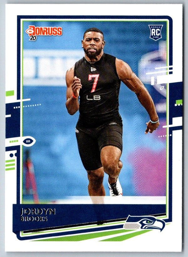 2020 Donruss Jordyn Brooks #257 Rookie