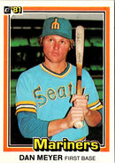 1981 Donruss Dan Meyer
