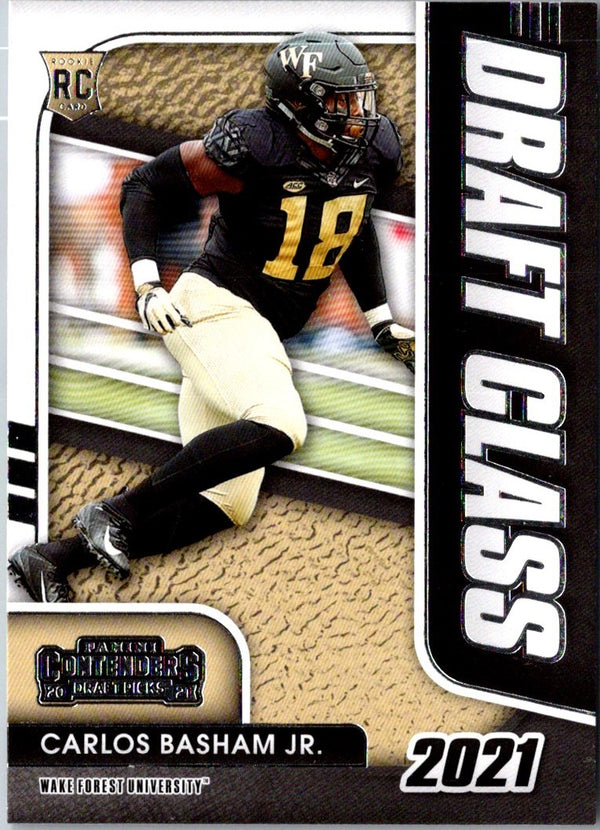 2021 Panini Contenders Draft Picks Class Carlos Basham Jr. #35