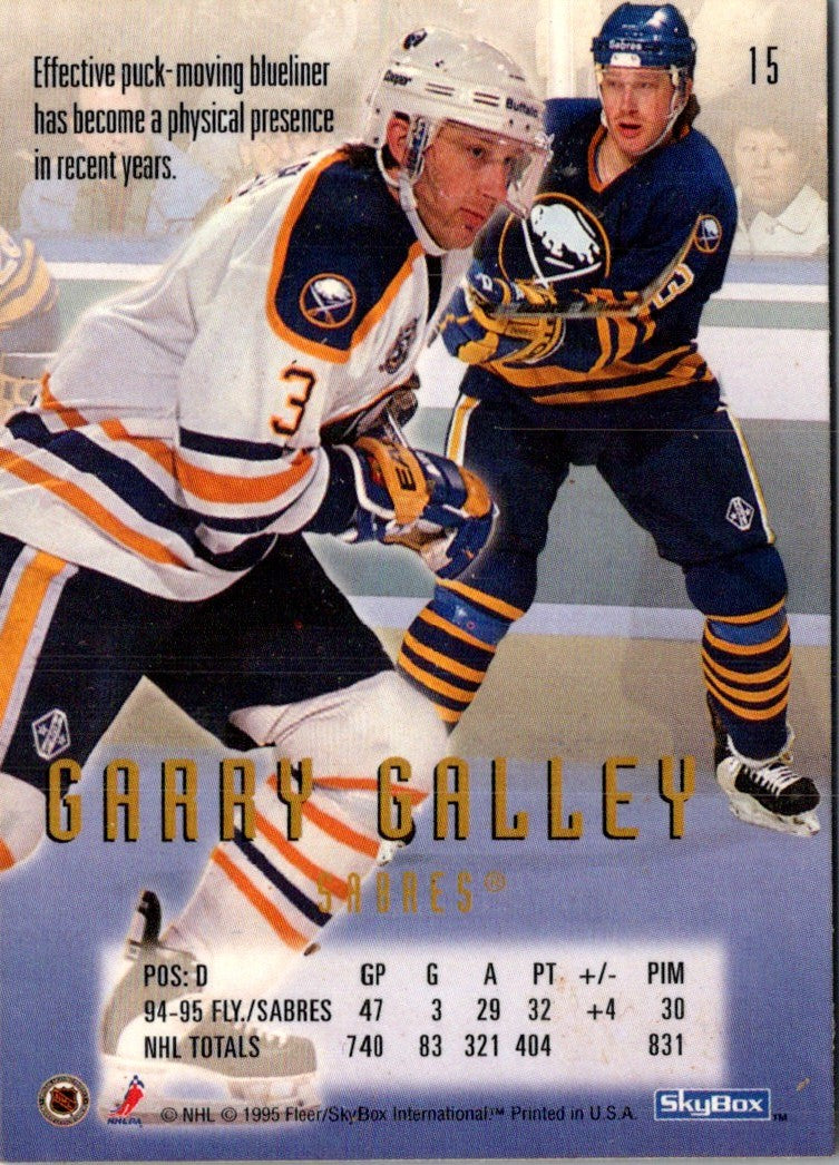 1995 SkyBox Garry Galley