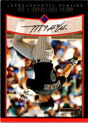 2001 Bowman Matt Williams #116