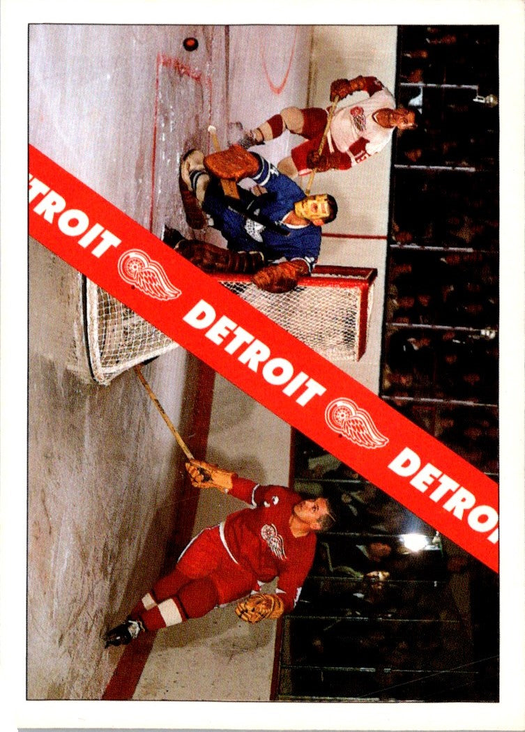 1991 Ultimate Original 6 French Detroit Red Wings