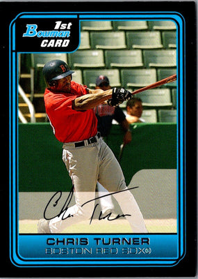 2006 Bowman Prospects Gold Chris Turner #B69