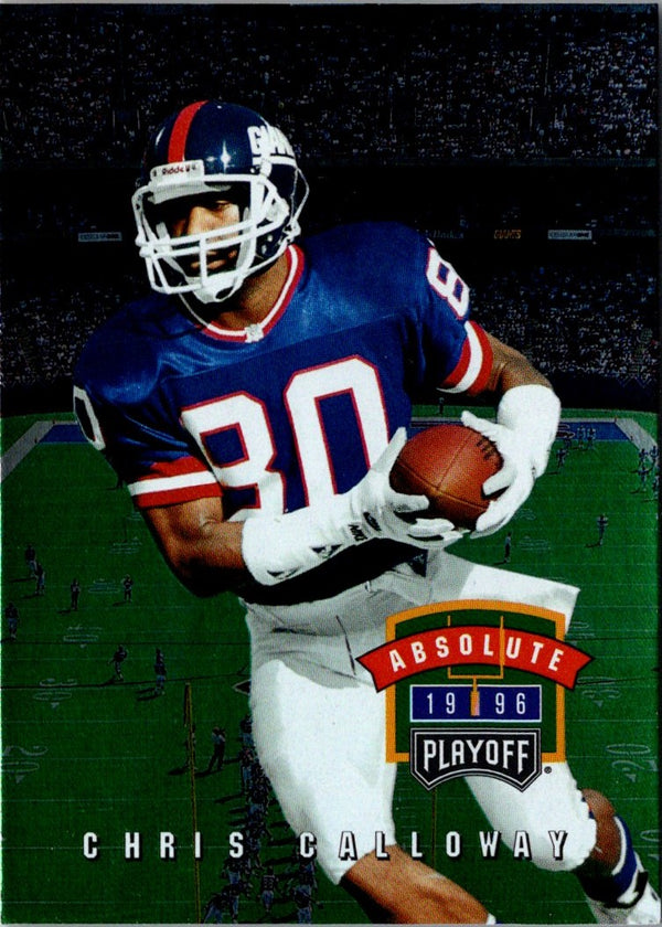 1996 Playoff Absolute Chris Calloway #76