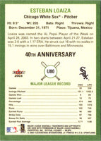 2003 Fleer Tradition Update Esteban Loaiza #U80