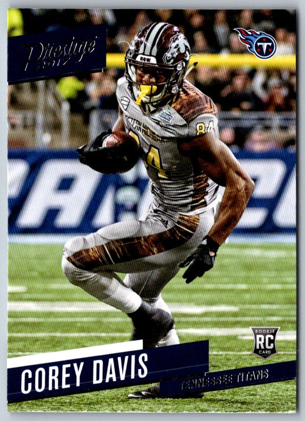 2017 Panini Prestige Corey Davis #254 Rookie