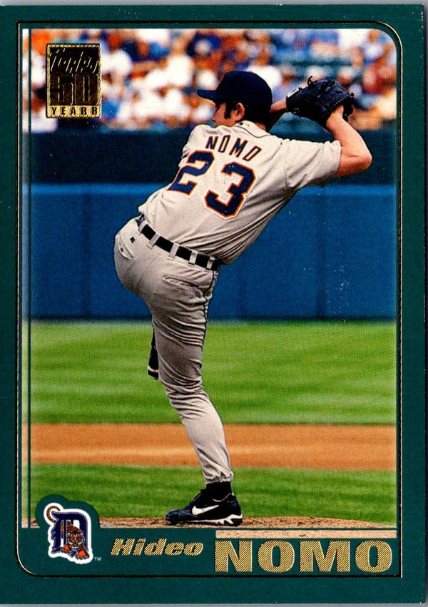 2001 Topps Home Team Advantage Hideo Nomo #201