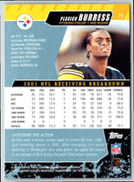 2002 Stadium Club Plaxico Burress #71