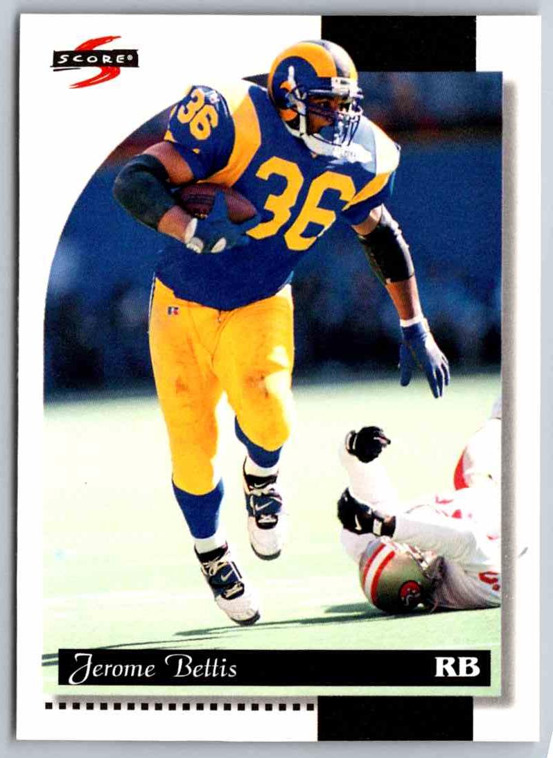 1996 Score Jerome Bettis