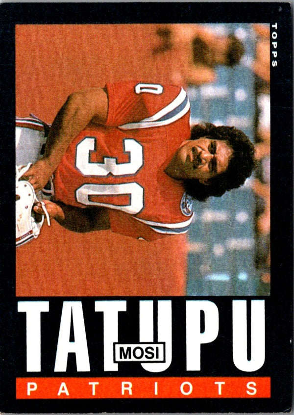 1985 Topps Mosi Tatupu #333